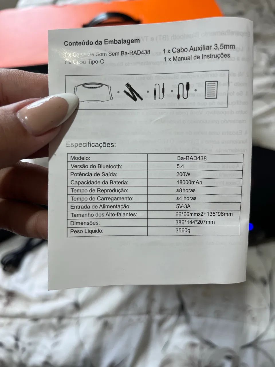 Caixa de Som Basike 200W  - Foto 3