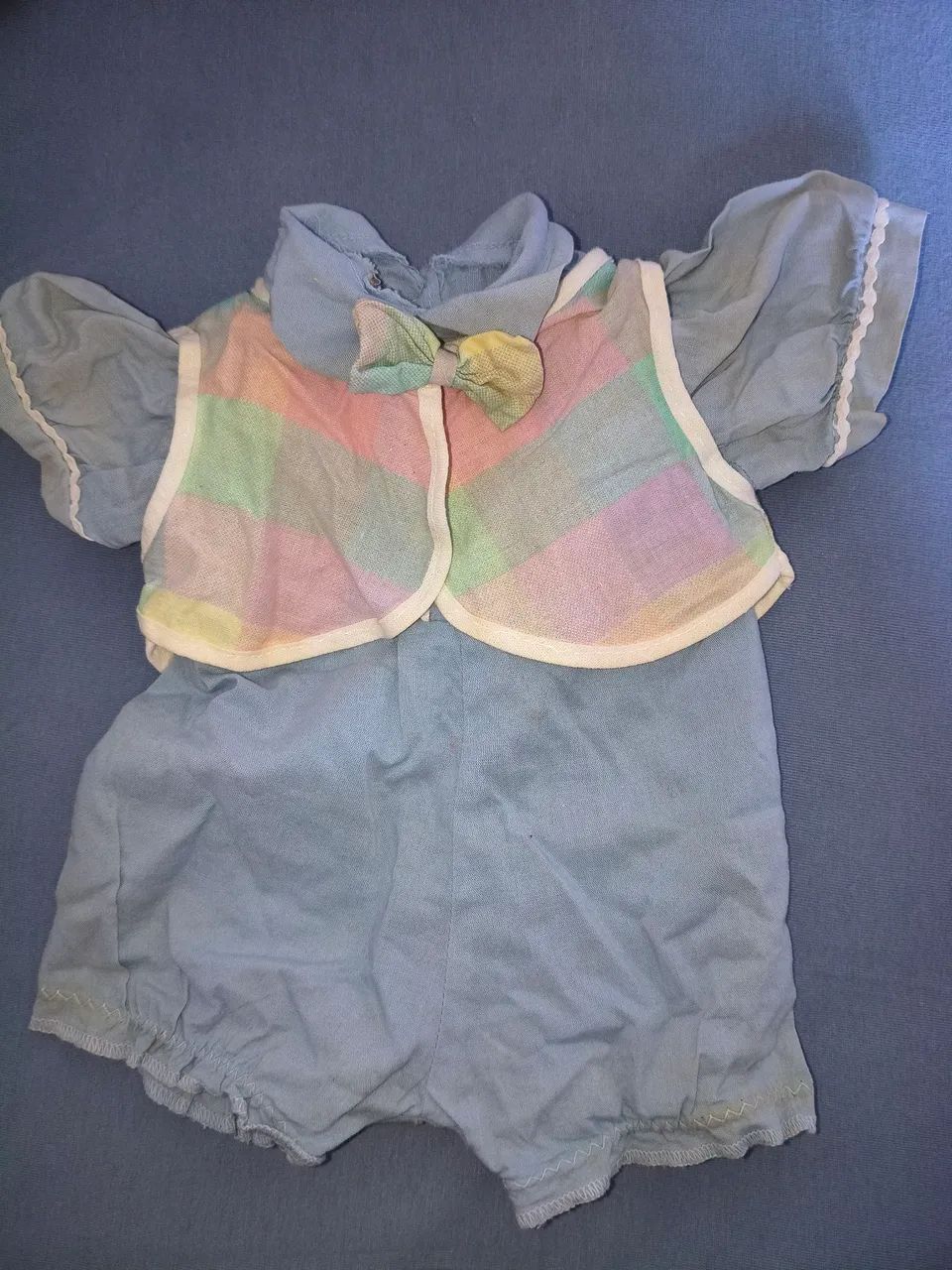Roupa Boneca Mãezinha Estrela 1981 + roupinhas - Foto 5