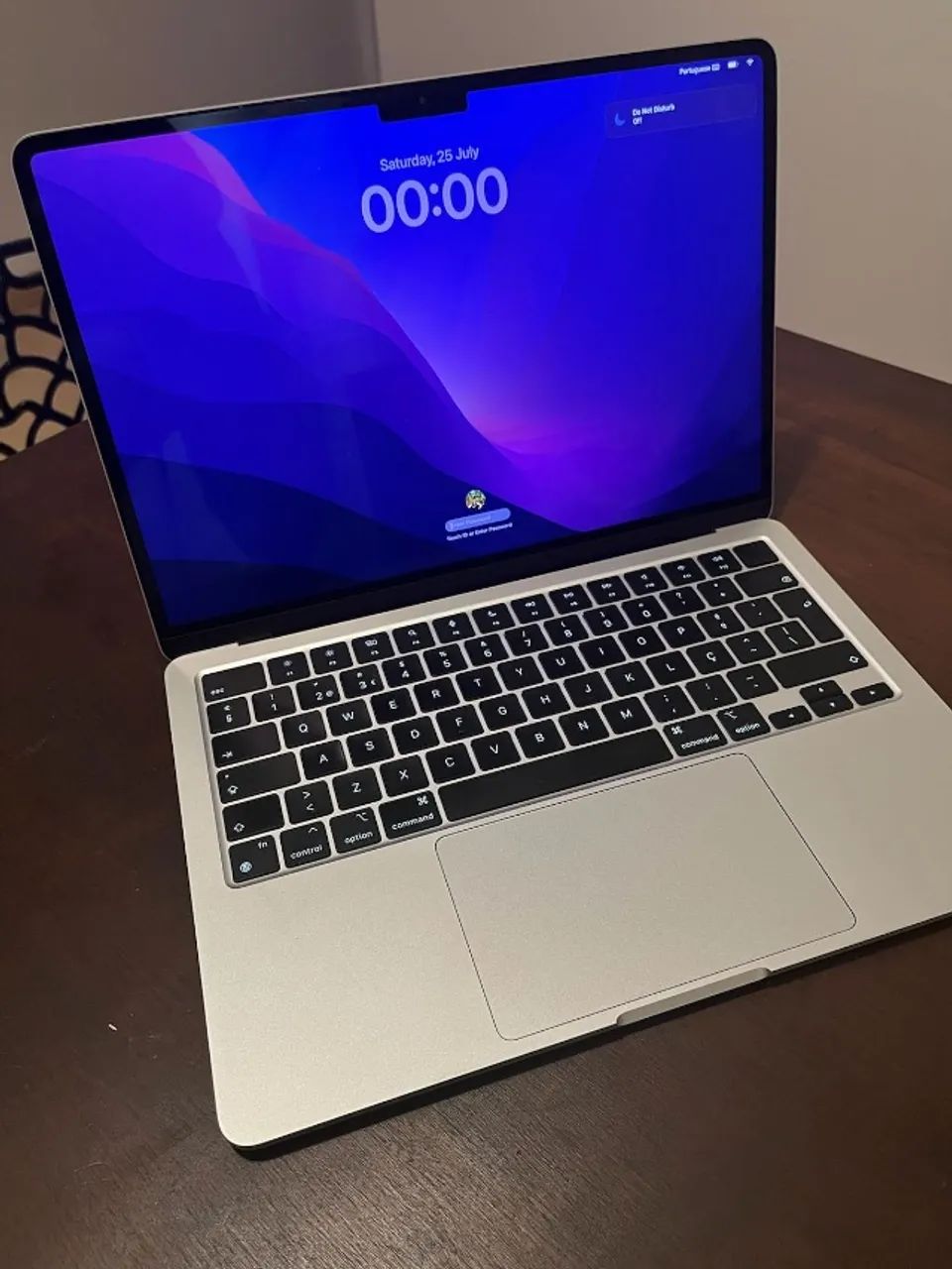 MacBook Air M2 (2022) 8GB RAM / 512GB SSD ? Estado de Novo ? Caixa