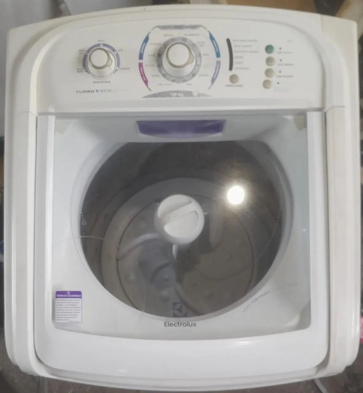 Vendo lavadora Eletrolux 15kg cesto de inox