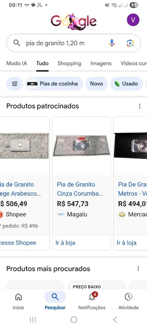 Pia de granito 1.20  - Foto 3