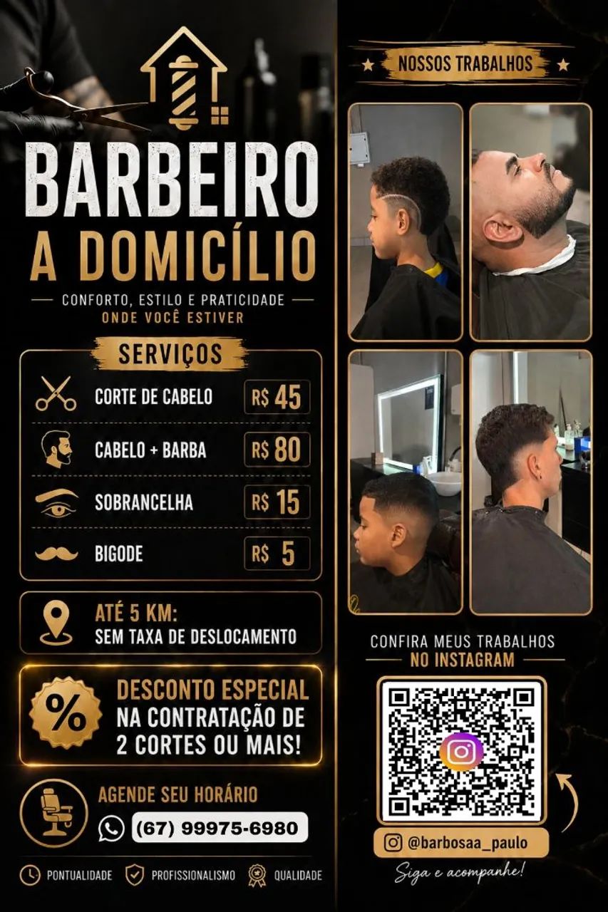 Barbeiro a Domicílio 