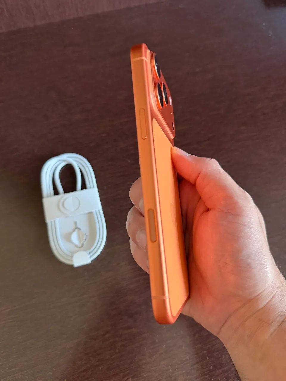 iPhone 17 Pro Max Laranja 256gb Novo - Foto 2