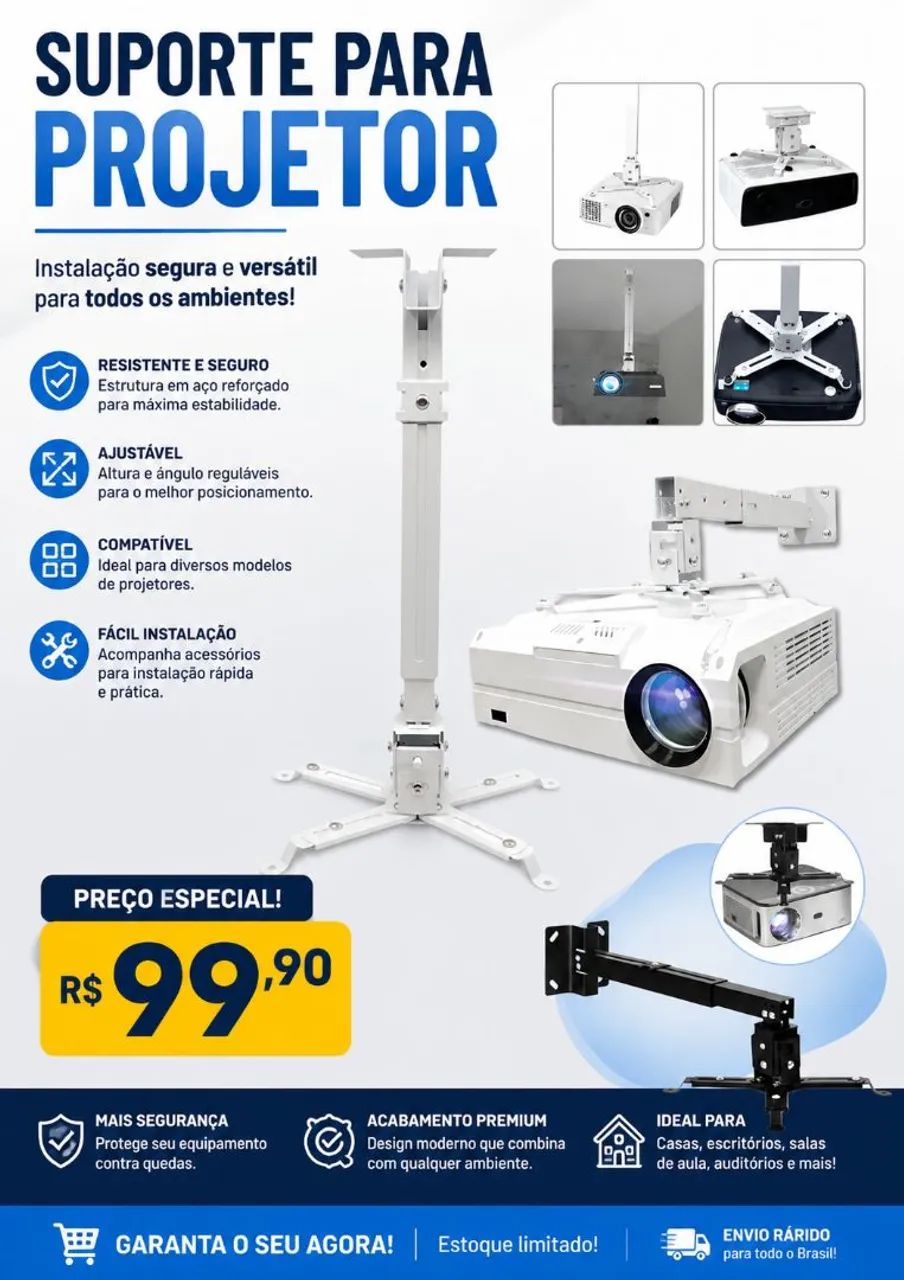 Suporte para Projetor 