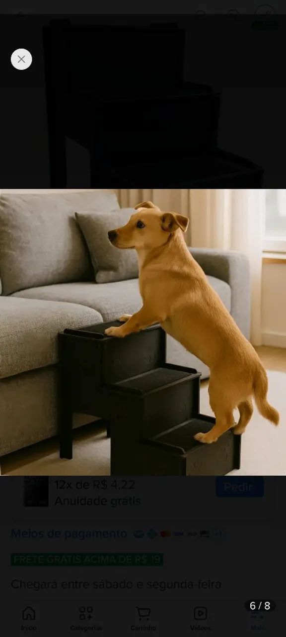 Escadinha pra pet nova - Foto 3