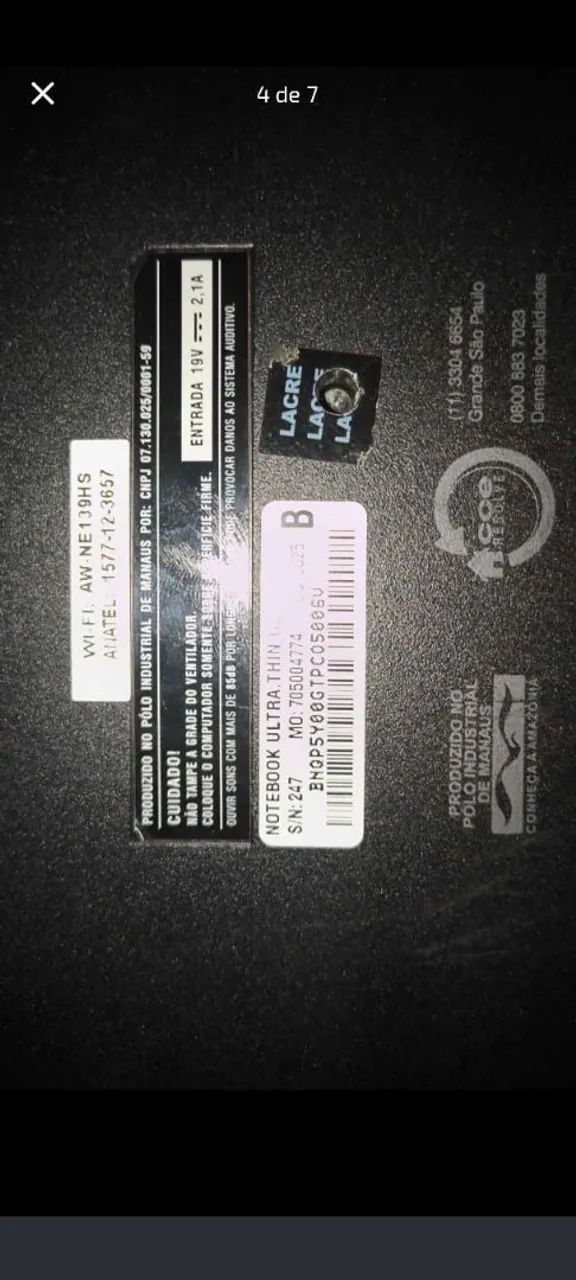 Notebook CCE 2RAM 300Gb HD DUAL CORE - Foto 2