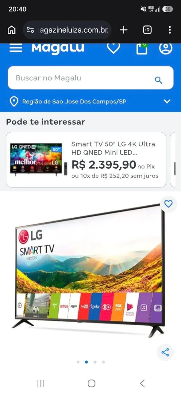 tv lg 49" 4k - Foto 2