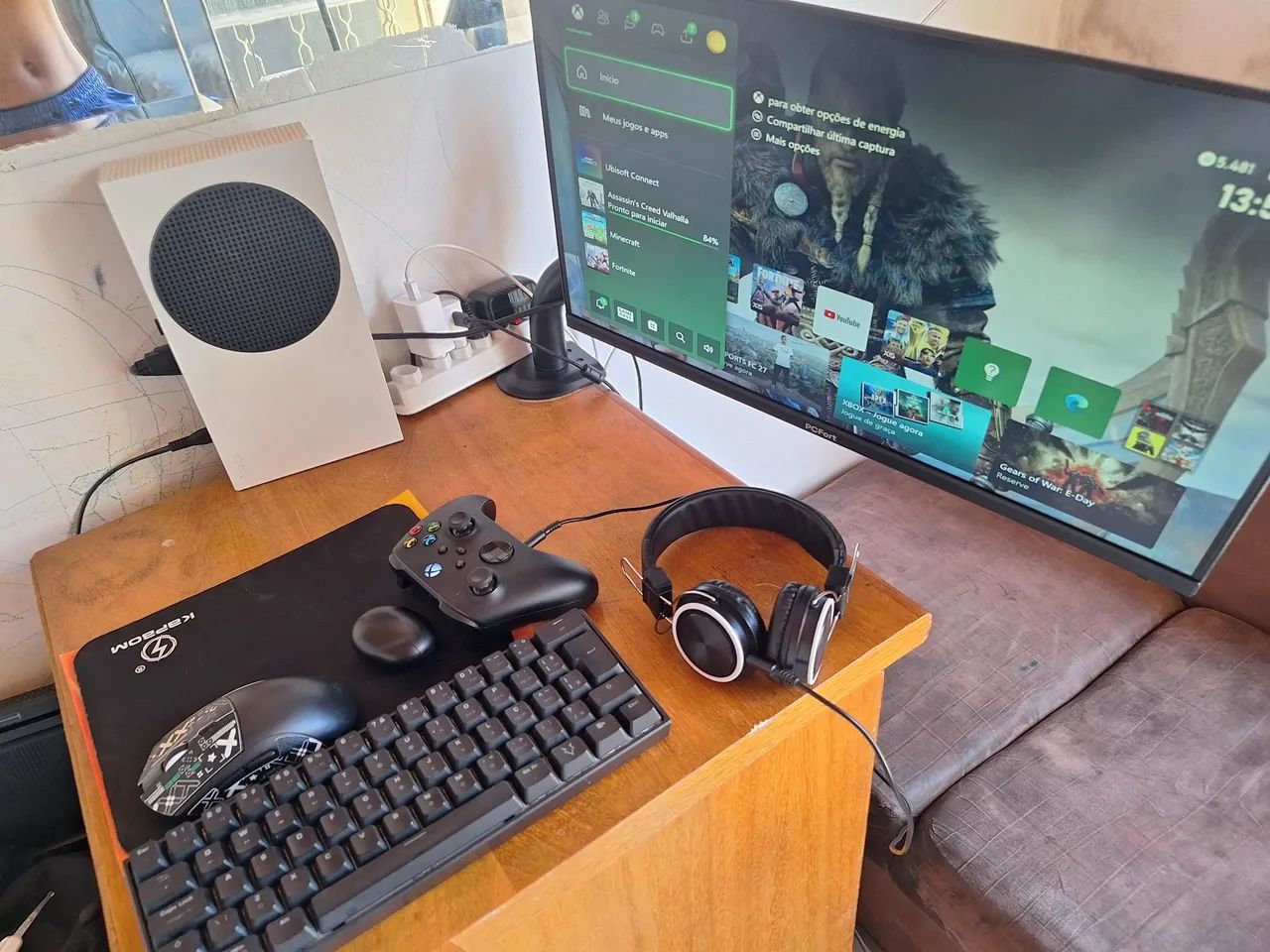 Setup Xbox Series S completo 