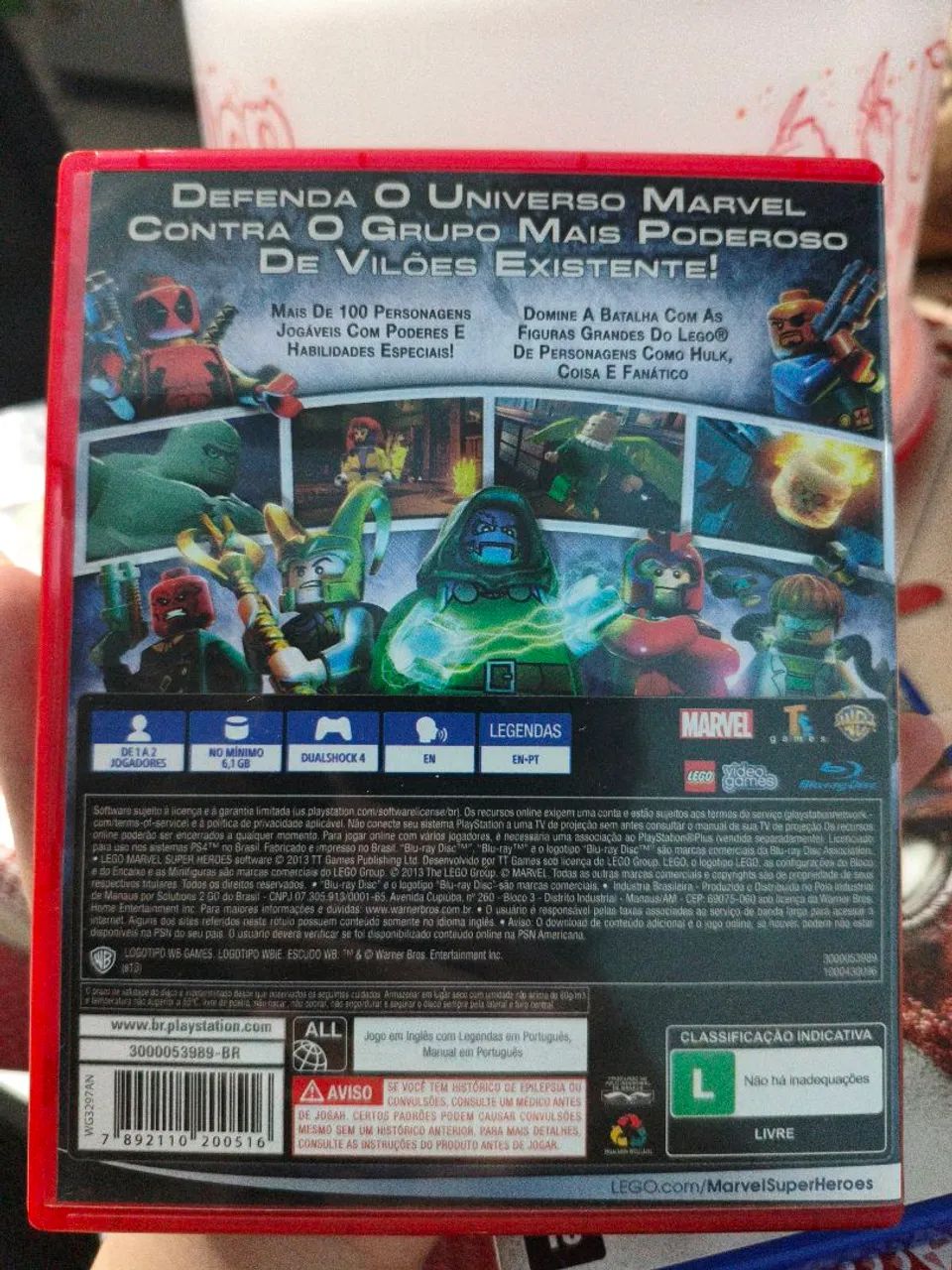 Jogo PS4 Marvel Super Heroes 1 - Foto 2