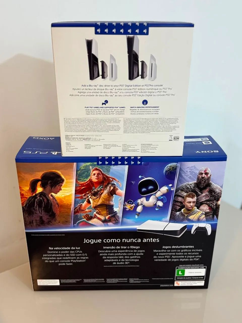 PS5 slim digital + leitor  - Foto 2