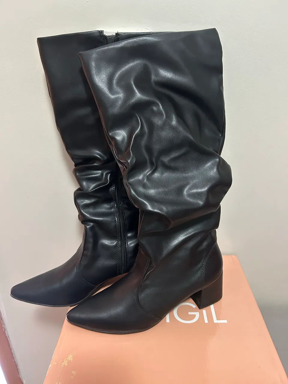 Bota Gilgil Enrugada 36 - Foto 2