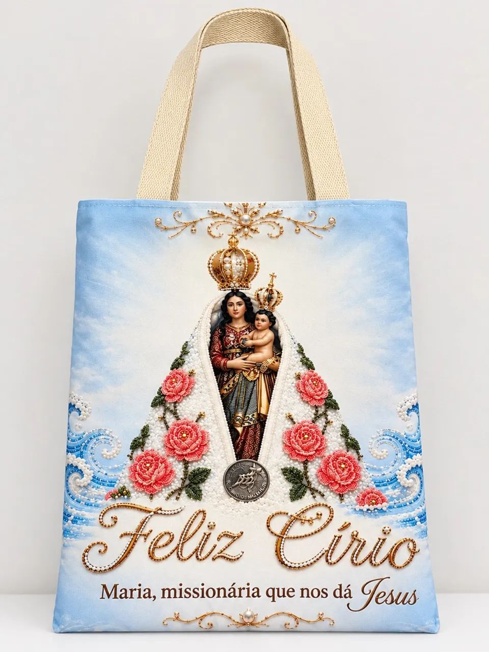 ECOBAG TEMÁTICA DO CÍRIO DE NAZARÉ $35