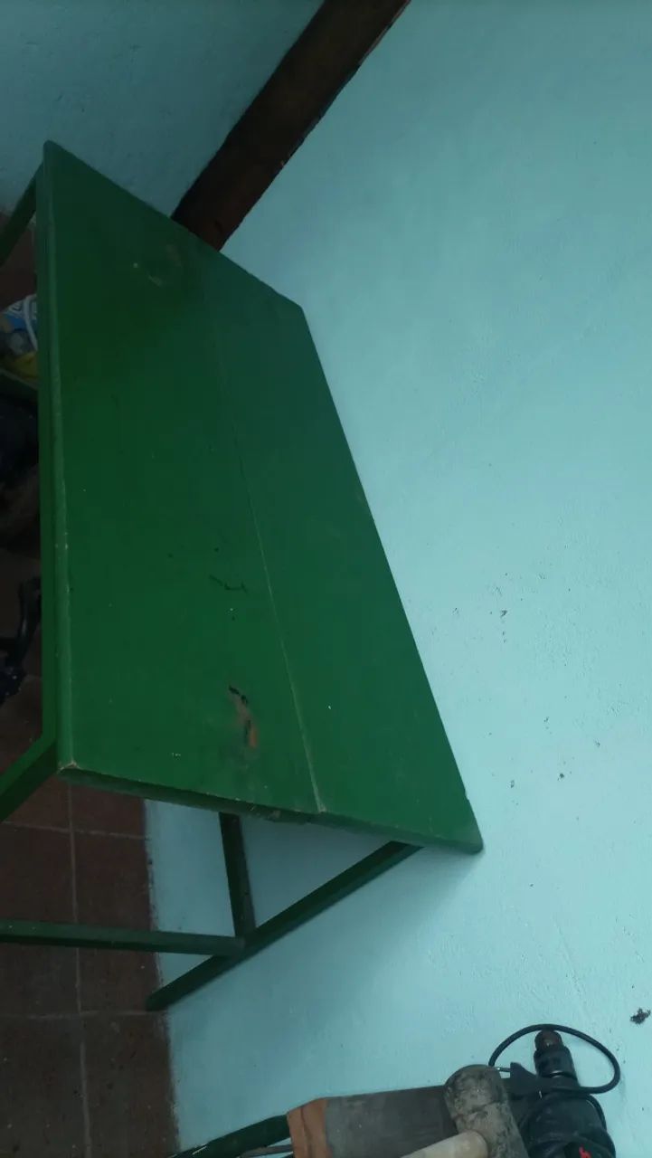 MESA DE MADEIRA MACIÇA  - Foto 2