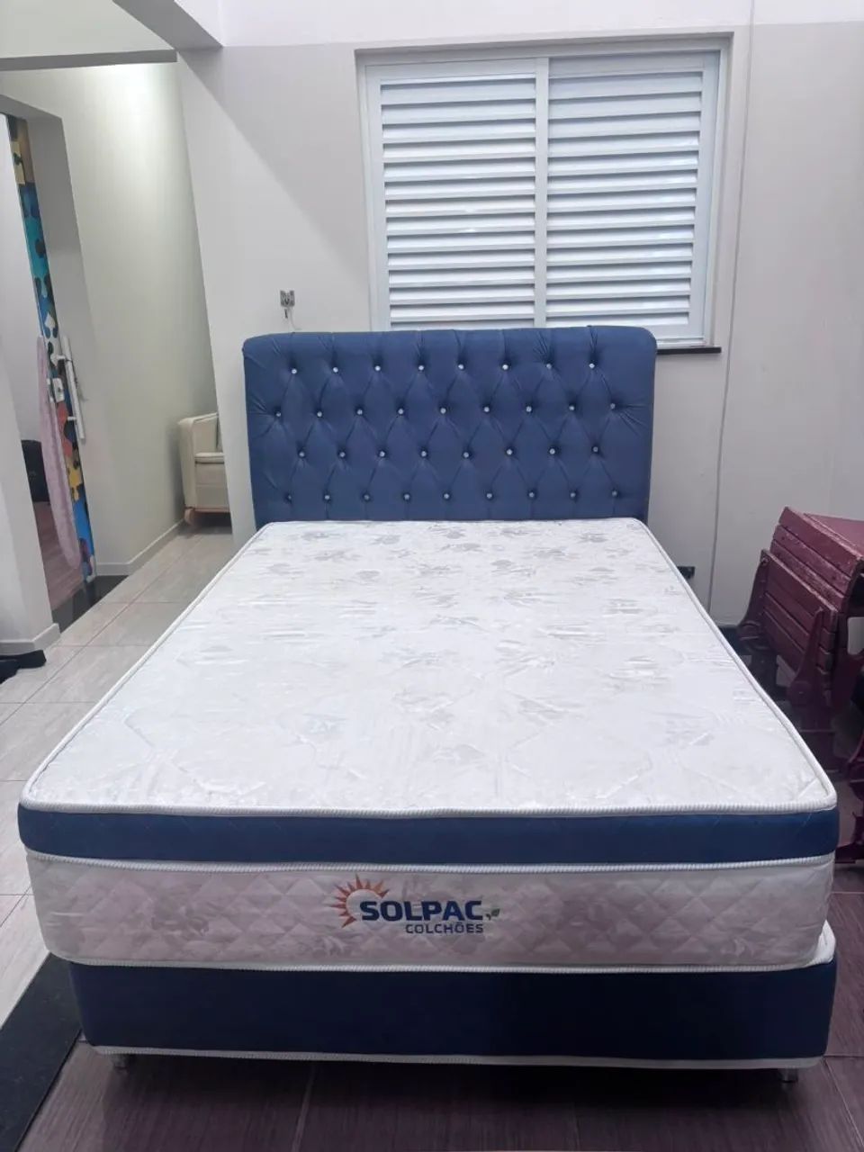 Cama Ortopédica com box e cabeceira  - Foto 4