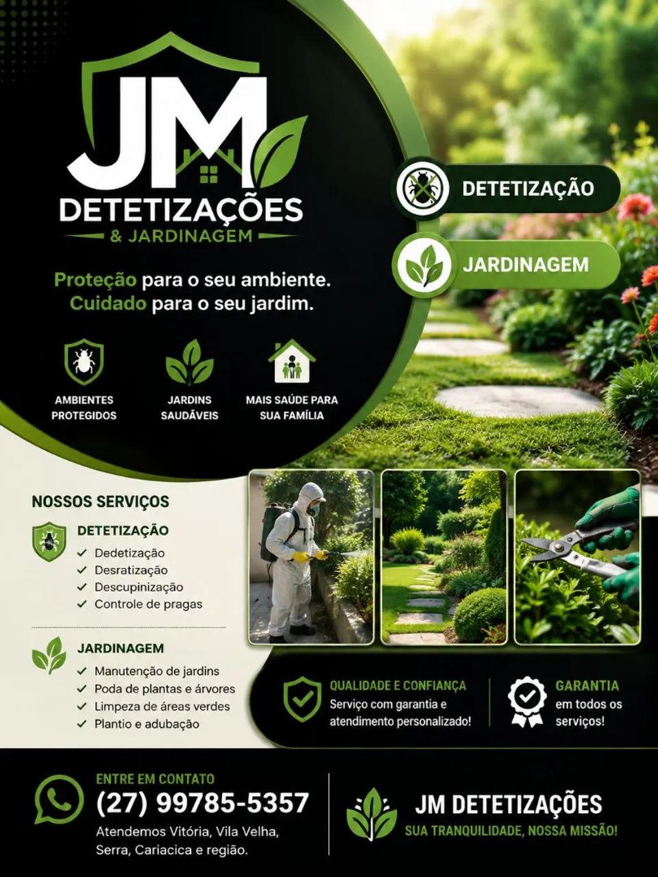 Limpeza de quintal jardinagem 