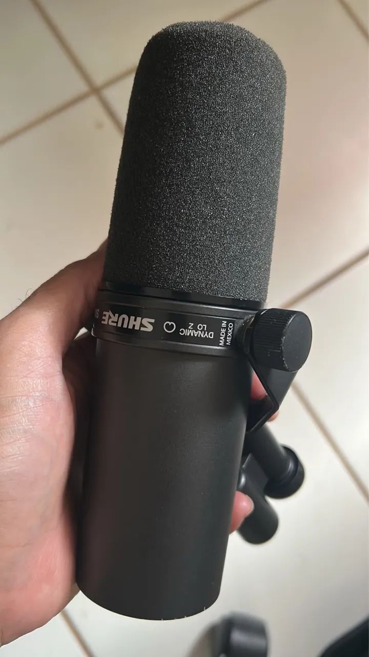 Microfone shure sm 7b  - Foto 2