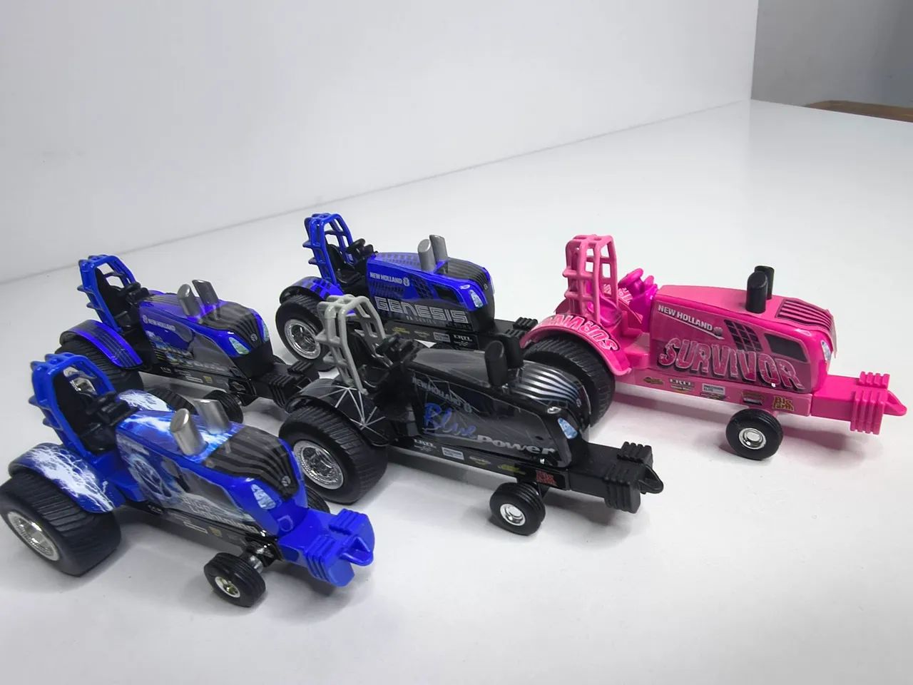 Conjunto Miniaturas Trator New Holland Puller 1/64 - Foto 5