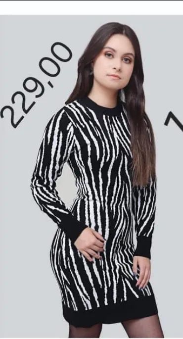 Vestido de tricot 