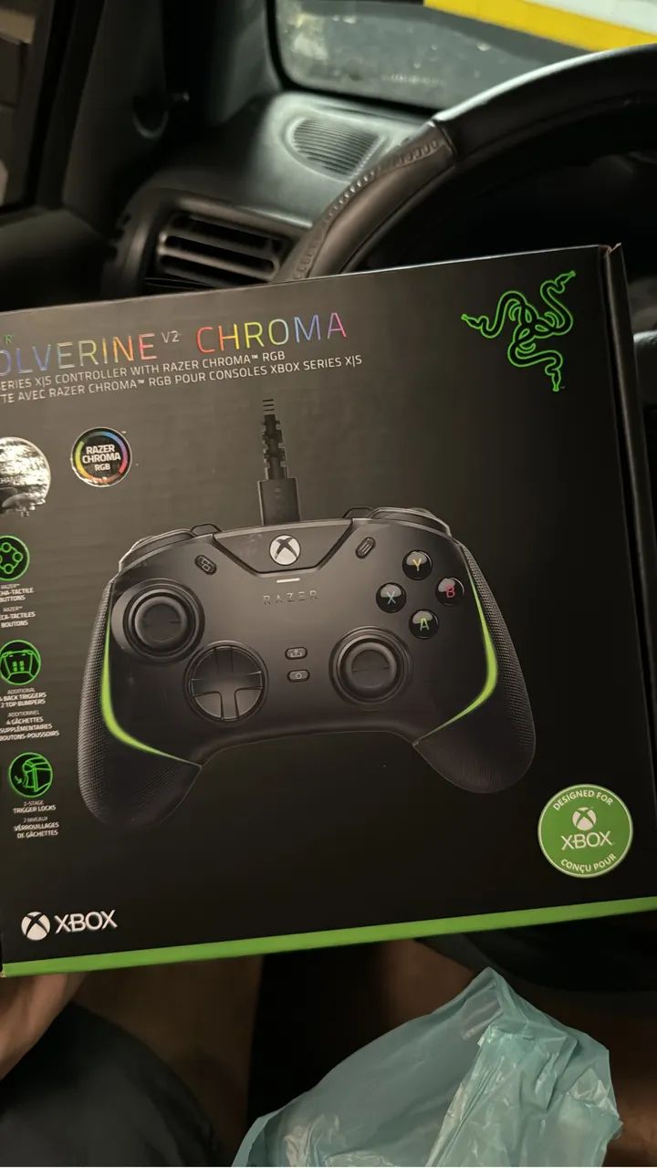 Controle Xbox Razer wolverine V2 CHROMA 