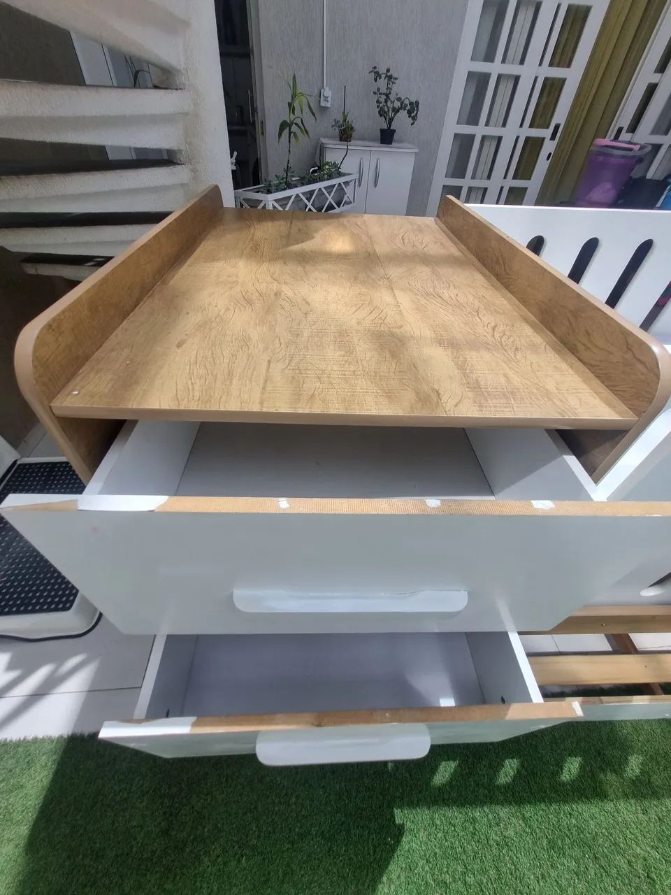 Berço Cama Multifuncional c/ cama auxiliar. - Foto 5