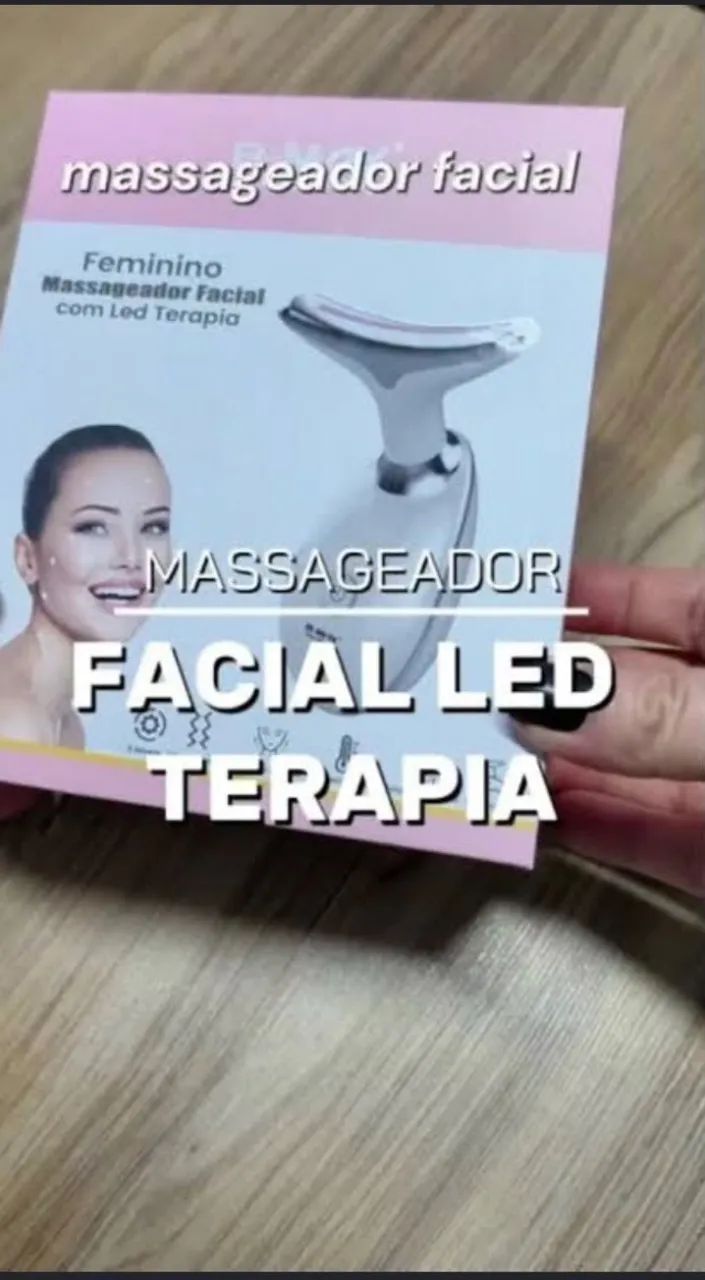 Massageador de pescoço e rosto - Foto 2