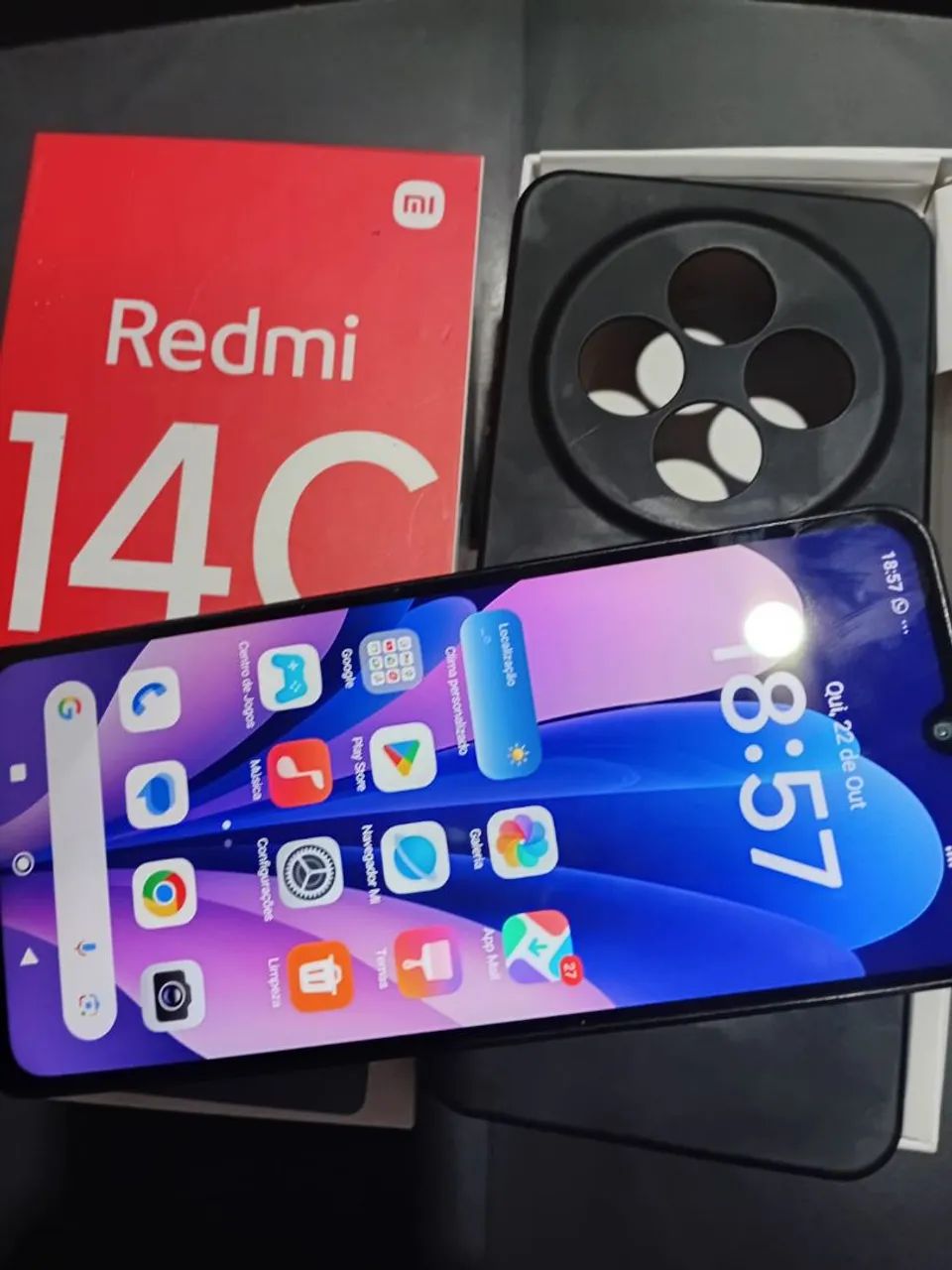 VENDO REDMI 14C 128GB 6RAM CELULAR ZERADO 