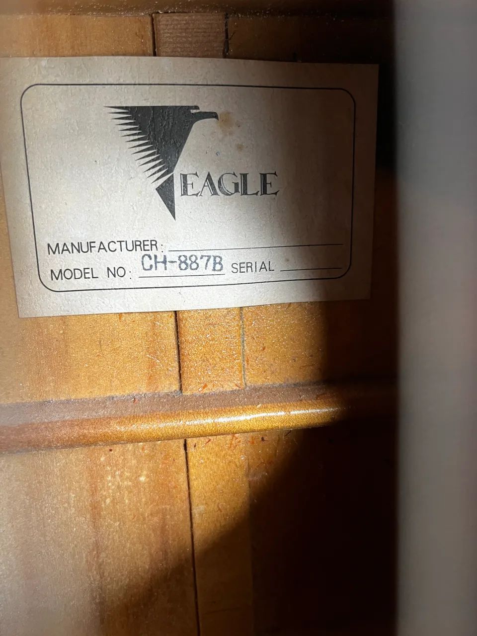 Eagle CH-887B Preto - Violão Eletroacústico com Equalizador (ótimo custo/benefício) - Foto 2