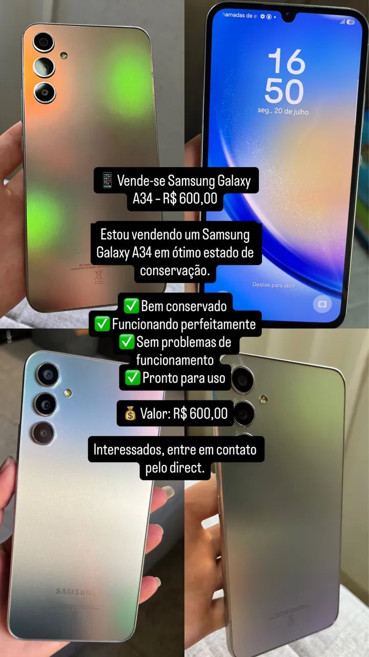 Celular A34 Samsung  - Foto 3