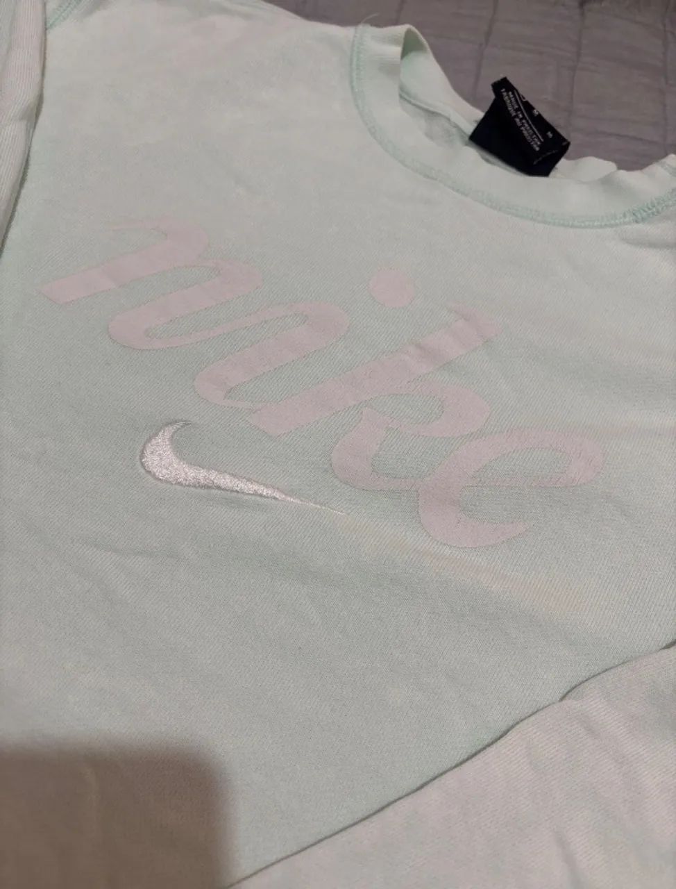Moletom Nike Verde Água  - Foto 2