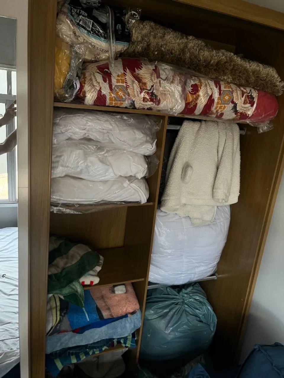 Guarda-Roupa com 2 Portas de Correr e Espelho  - Foto 5