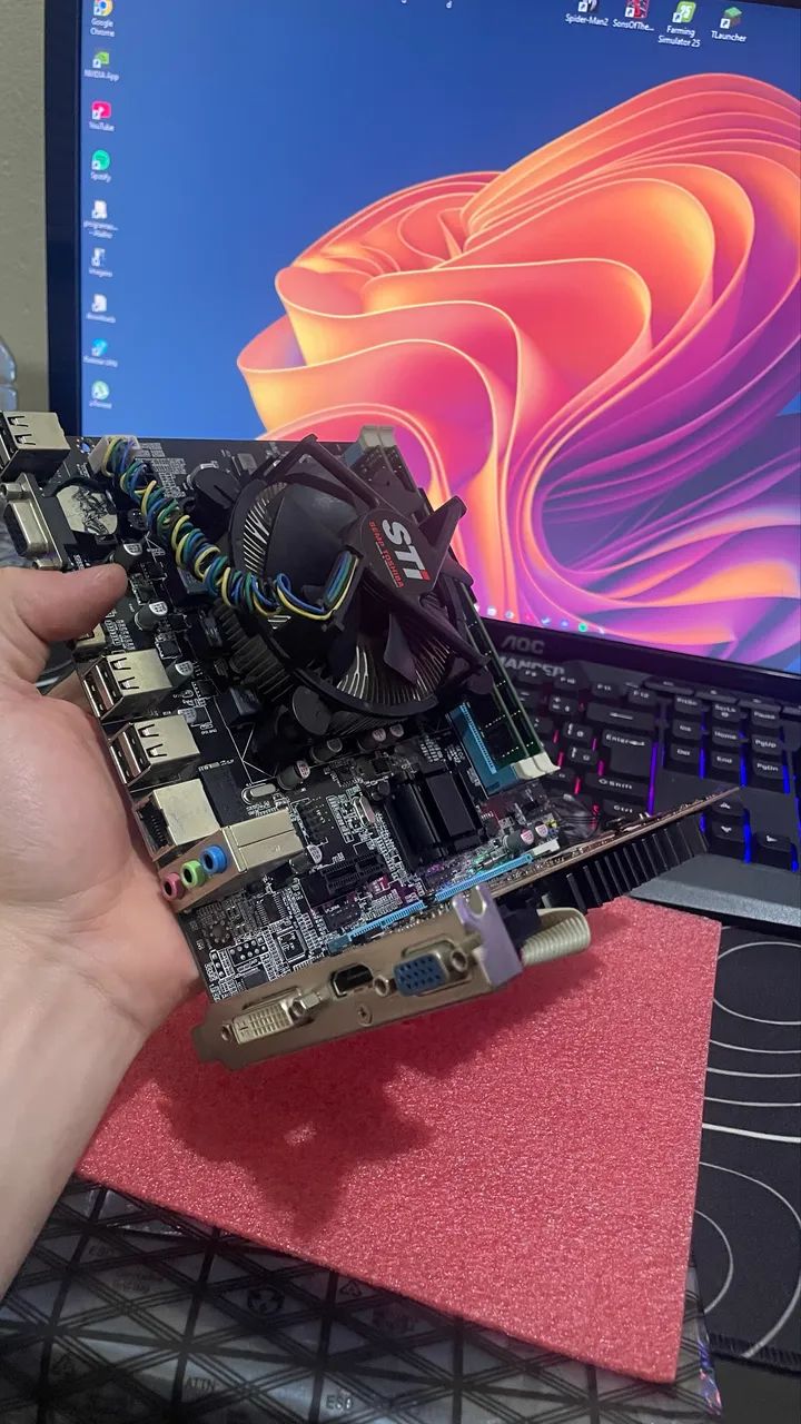 Kit placa mãe 