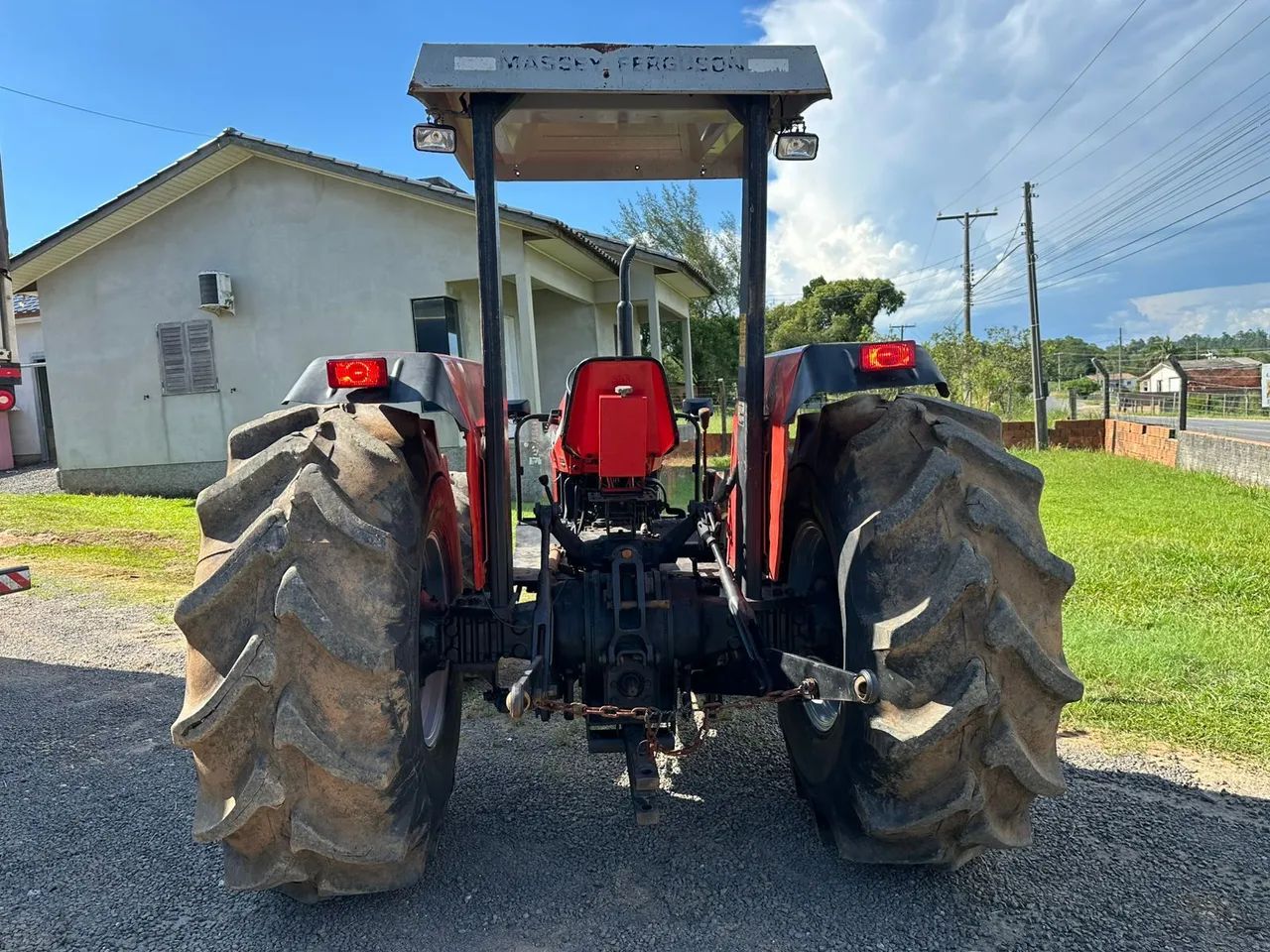 Trator mf massey ferguson 290 ano 1999 4x4 todo revisado  - Foto 4