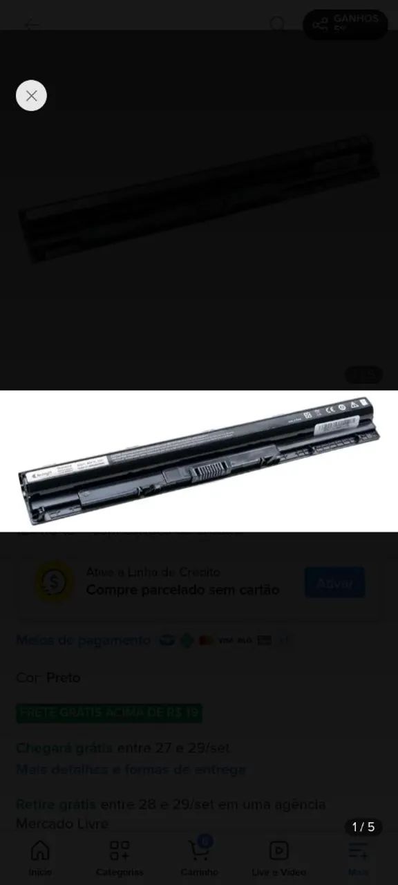 Bateria Dell