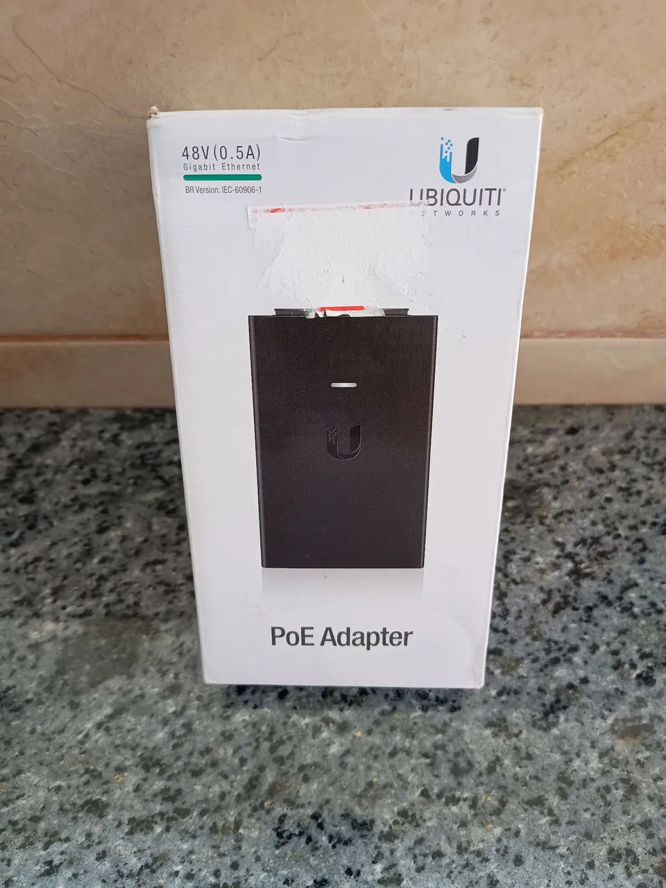 Vendo Fonte Poe Ubiquiti 48v 0.5a Unifi Gigabit Poe-48-24w-g-br nova.
