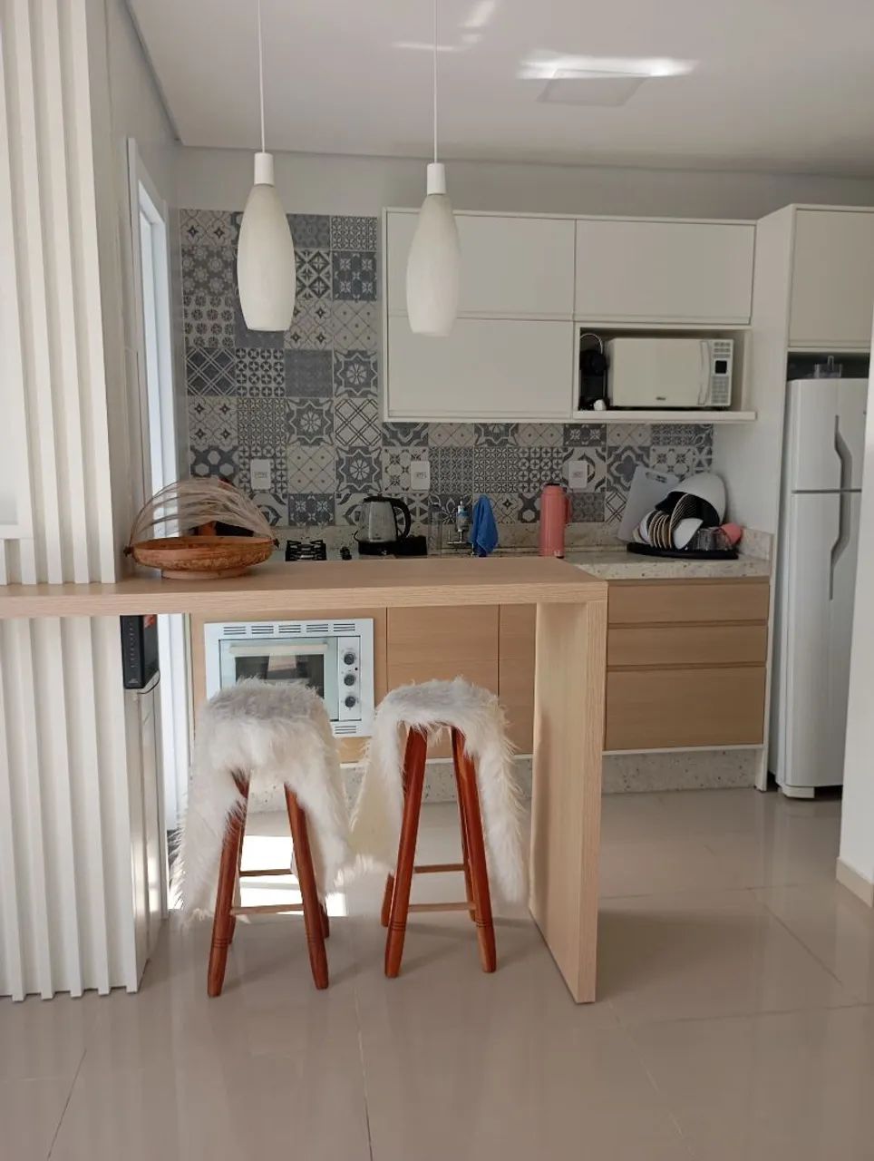 Studio decorado - perto da praia  - Foto 2