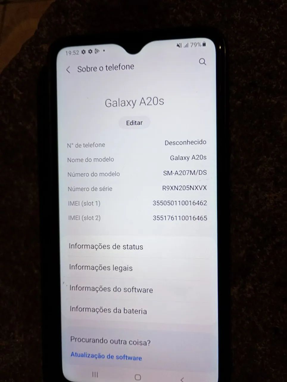 Pra vender Samsung A20s 32gb - Foto 4