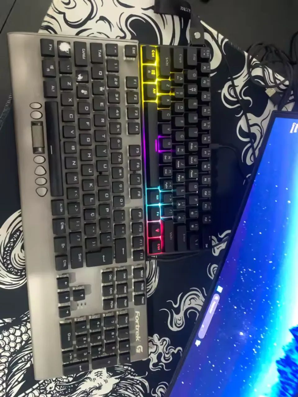 Teclado Mecânico AJAZZ NK61 60% RGB - Gamer - Foto 3