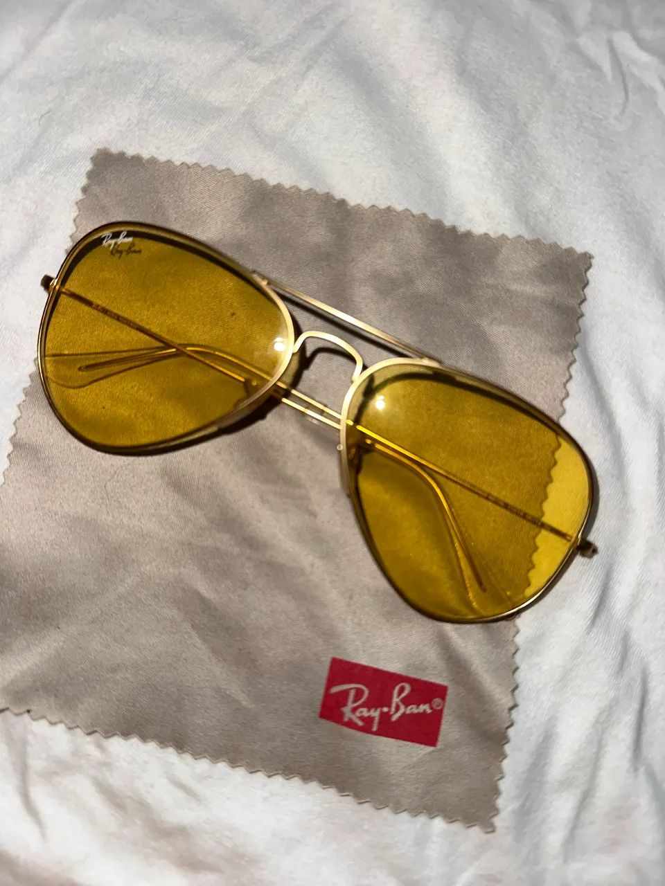 Óculos de sol Rayban aviador original nunca usado - Foto 4