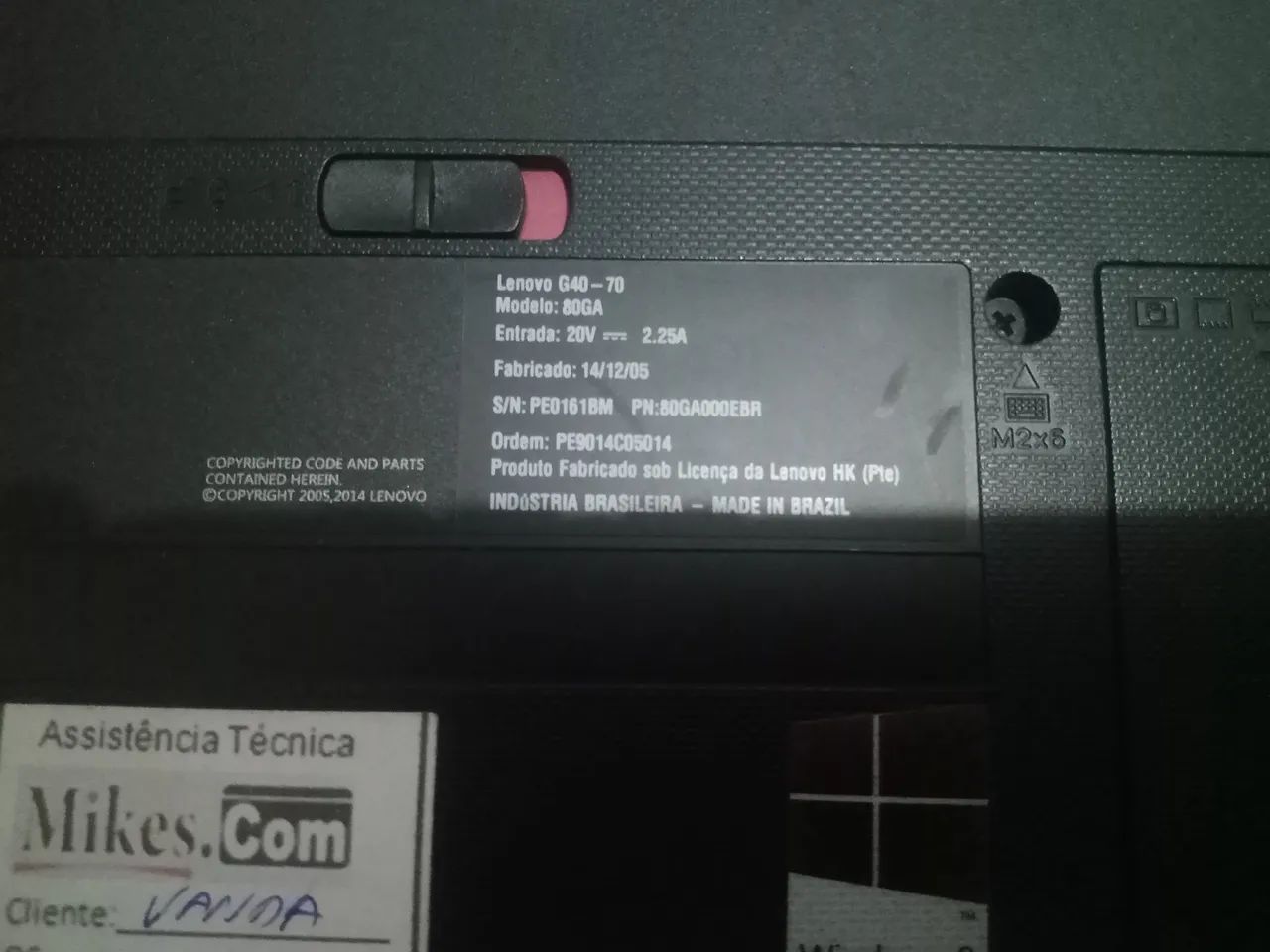 Notebook lenovo i3 defeito - Foto 4