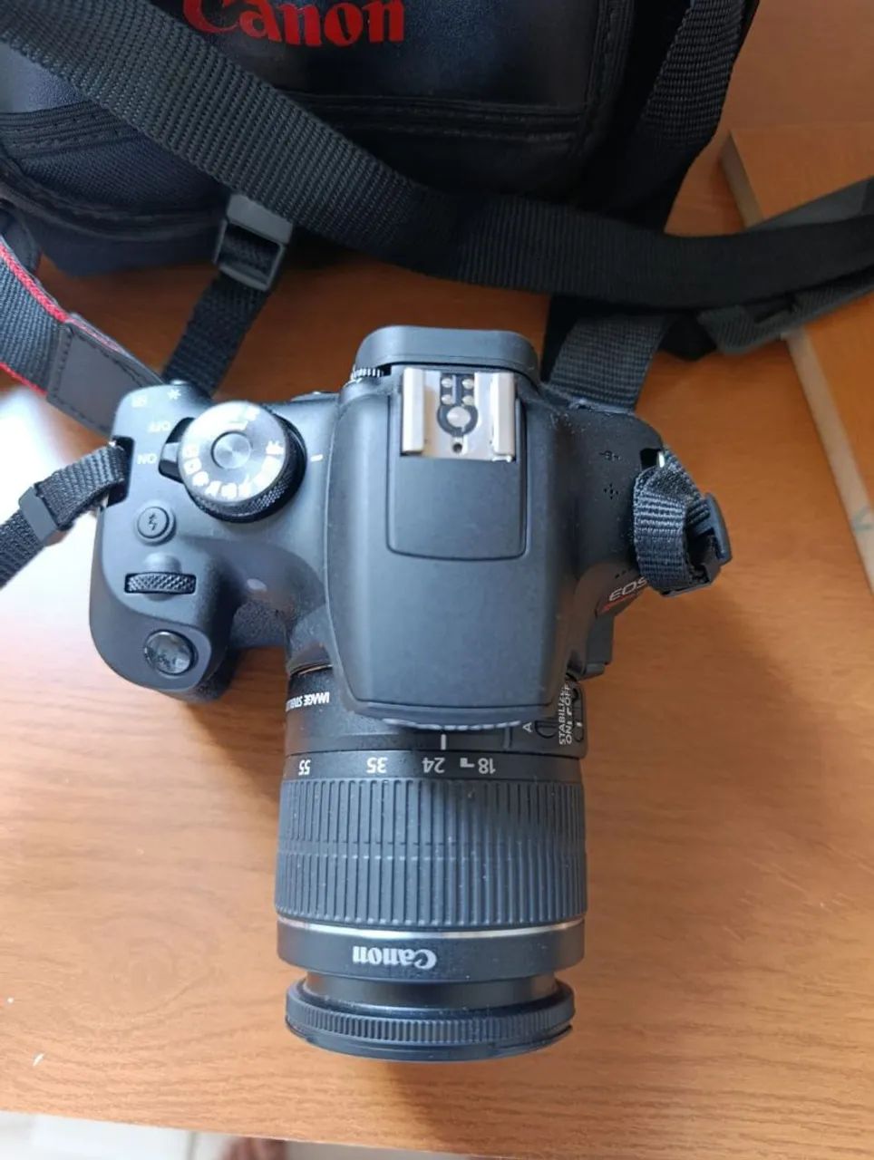 Câmera fotográfica Canon t7 ( 4 meses de uso) - Foto 5