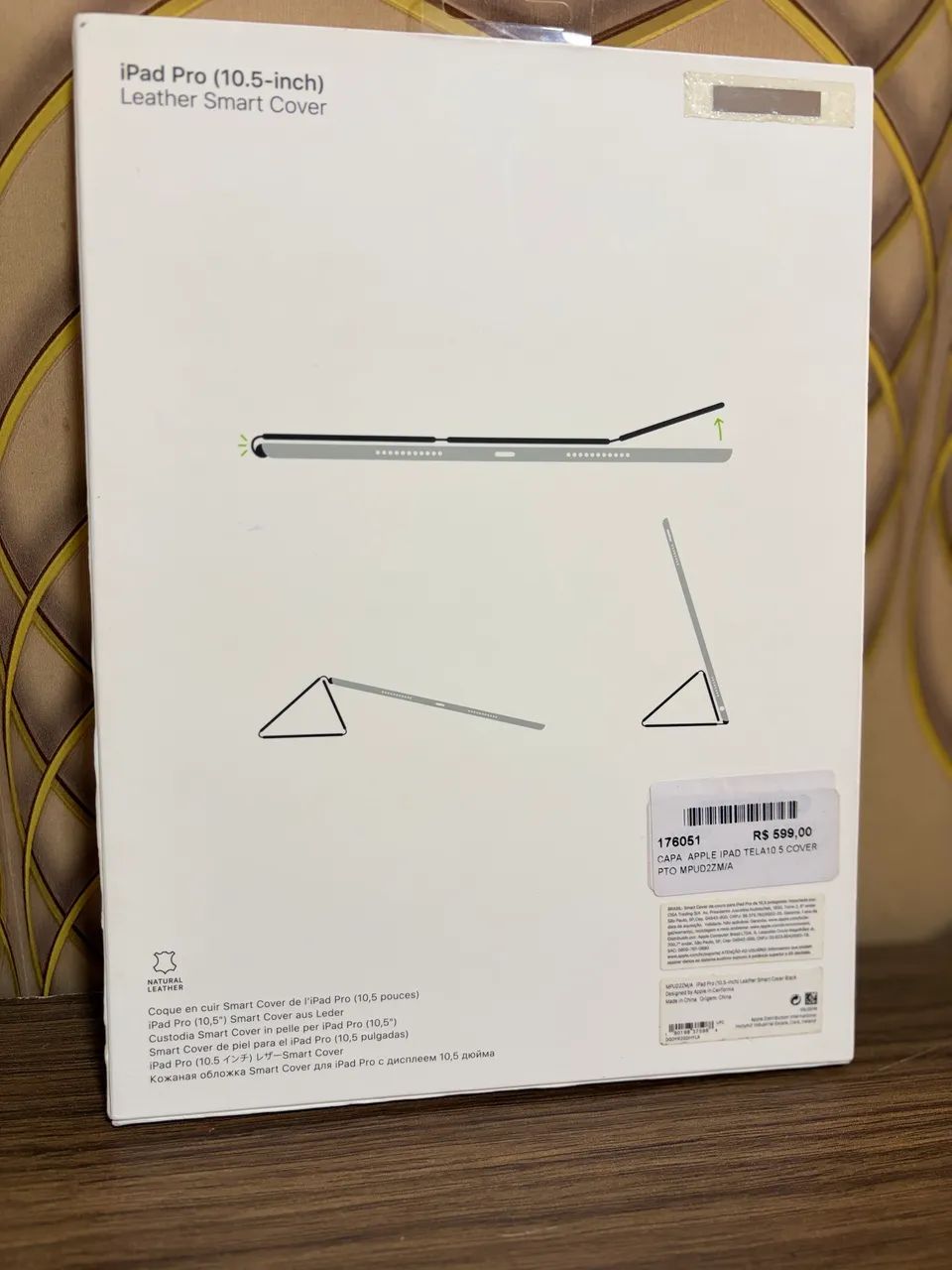 Smart Folio de couro iPad Air 3/ipad pro 10.5 - Foto 2