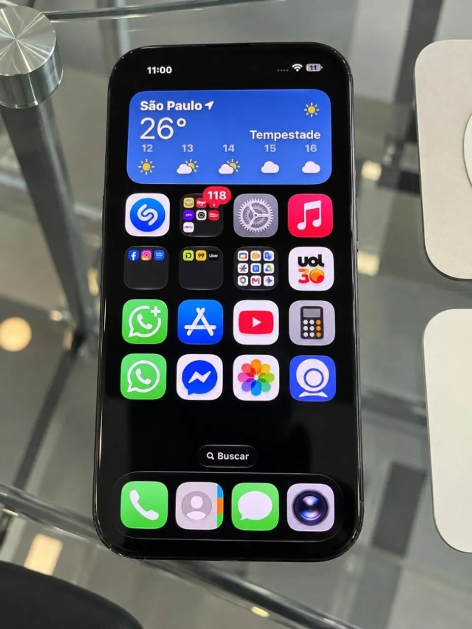iPhone 15 -  128GB Preto  ESTADO IMPECÁVEL