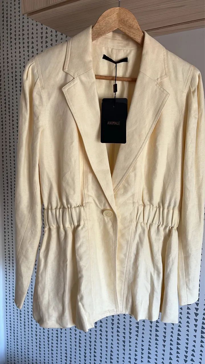 Blazer linho ANIMALE 38