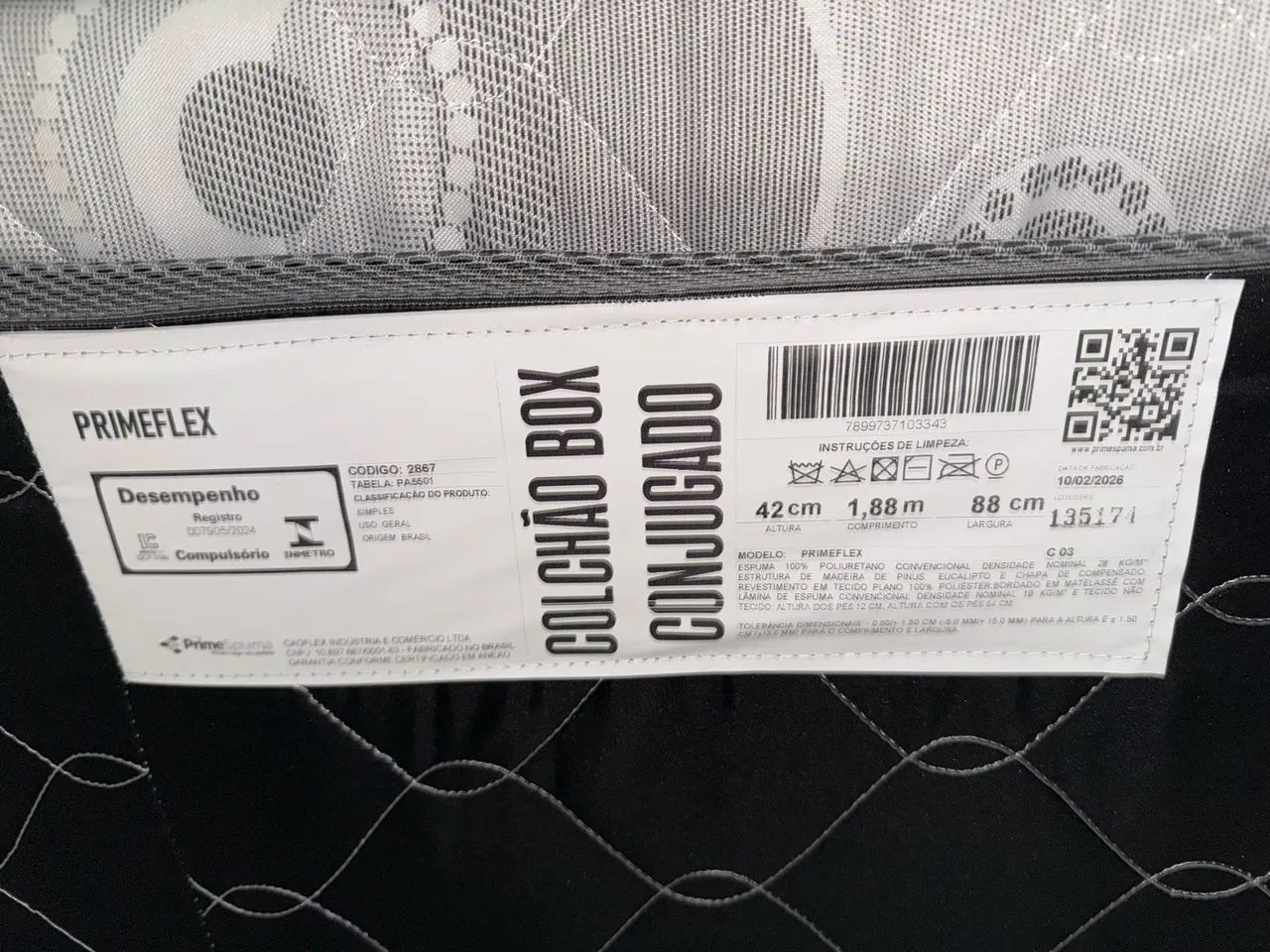 Vendo cama box de solteiro - Foto 2