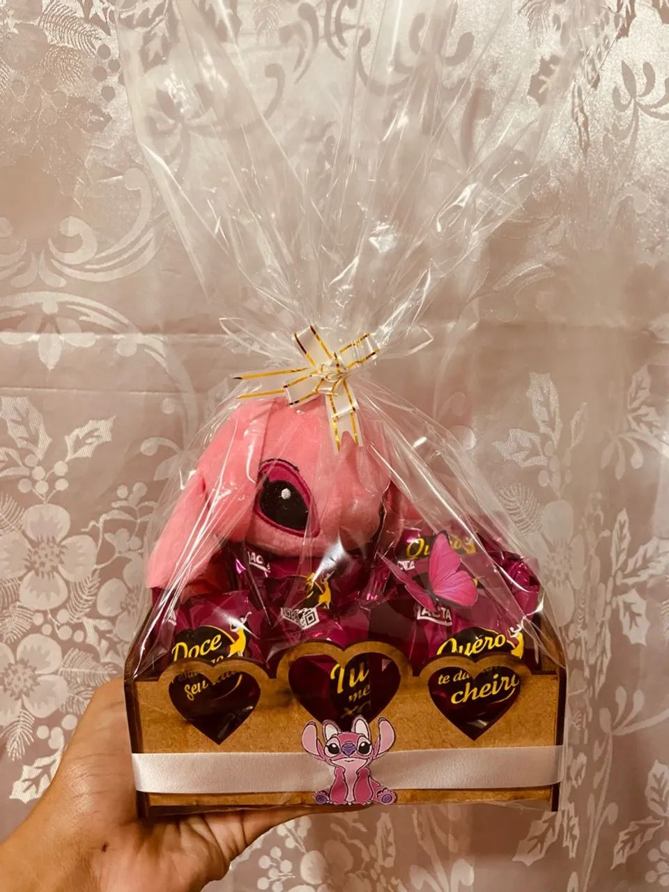 Caixinha personalizada do Stitch e Angel  - Foto 4