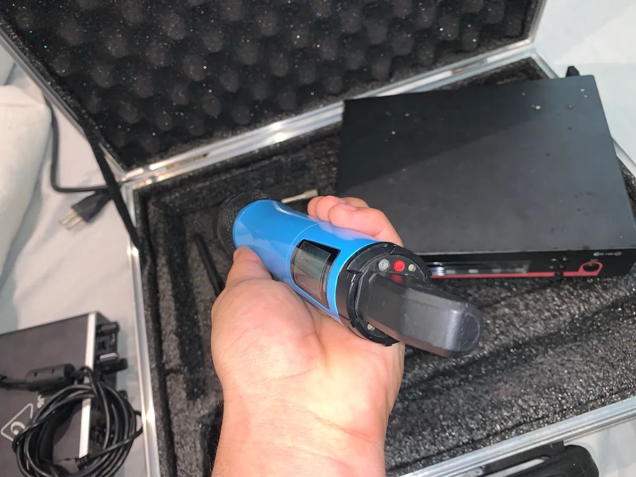 Microfone Sennheiser ew100 G3 Original + Hard Case  - Foto 5