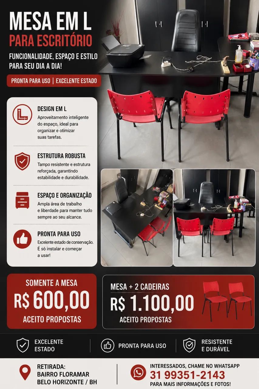 Móveis de escritório  - Foto 2