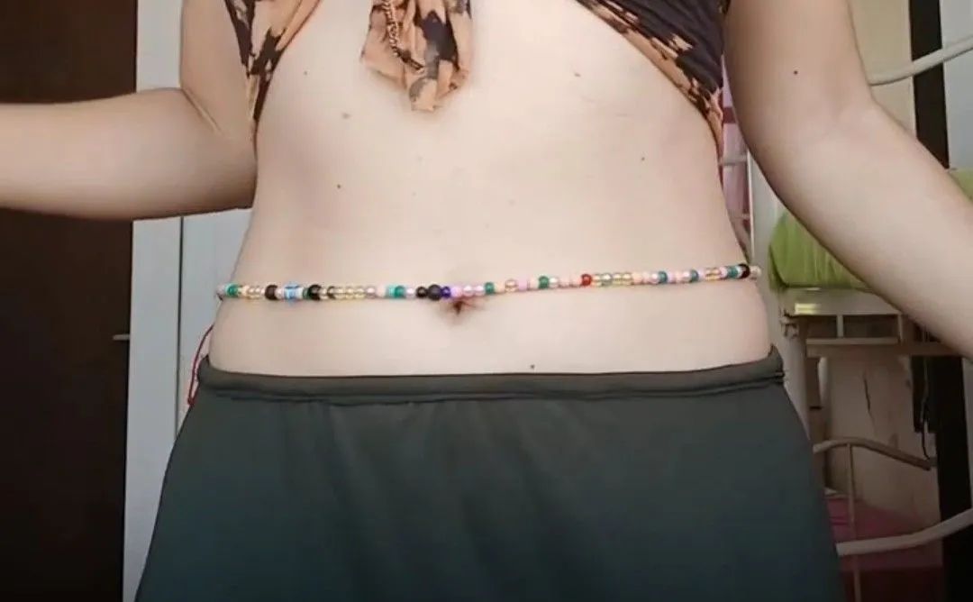 Colar de corpo ( Body Chain )