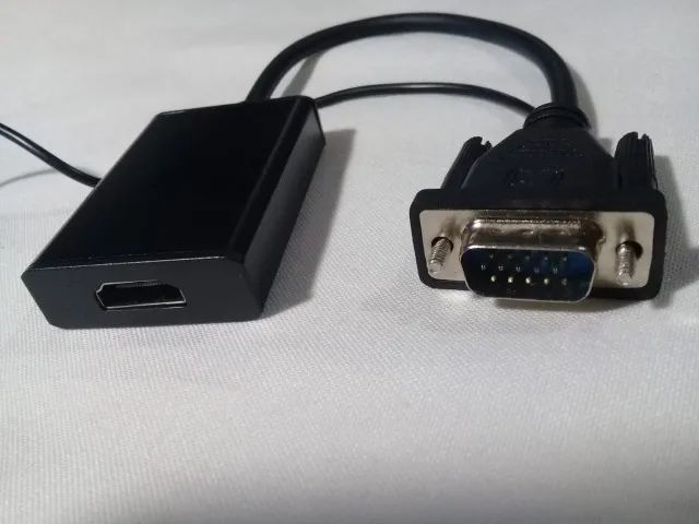 Cabo adaptador VGA para HDMI. - Foto 3