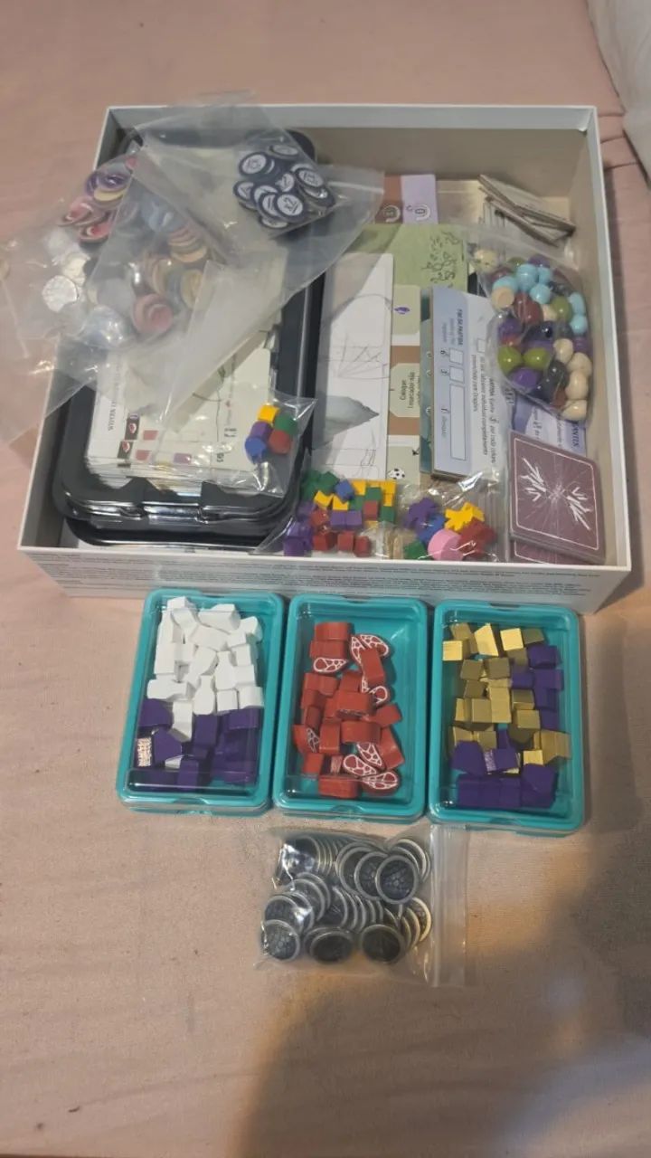 Wyrmspan + Expanção+Moedas de matal - Foto 3